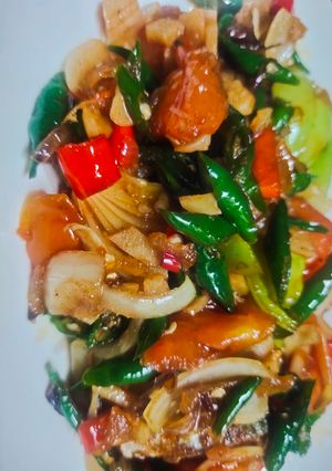 Foto resep Tumis pedas peda asin