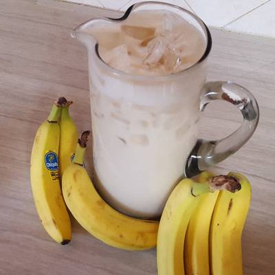 Refrescante agua de plátano Receta de Cocina más Con SANDY- Cookpad
