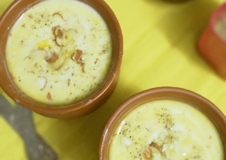 Easiest Way to Prepare Homemade Kesar Shrikhand