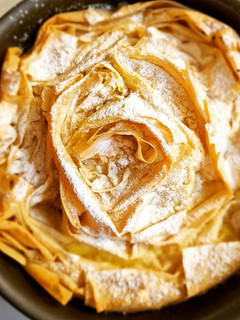 Una foto de Tarta flor