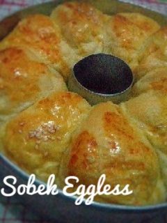 Foto resep Roti Sobek (eggless)
