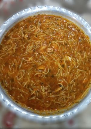 عکسی از دستور سوپ ورمیشل