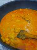 Gulai cubadak (nangka muda) dan kikil