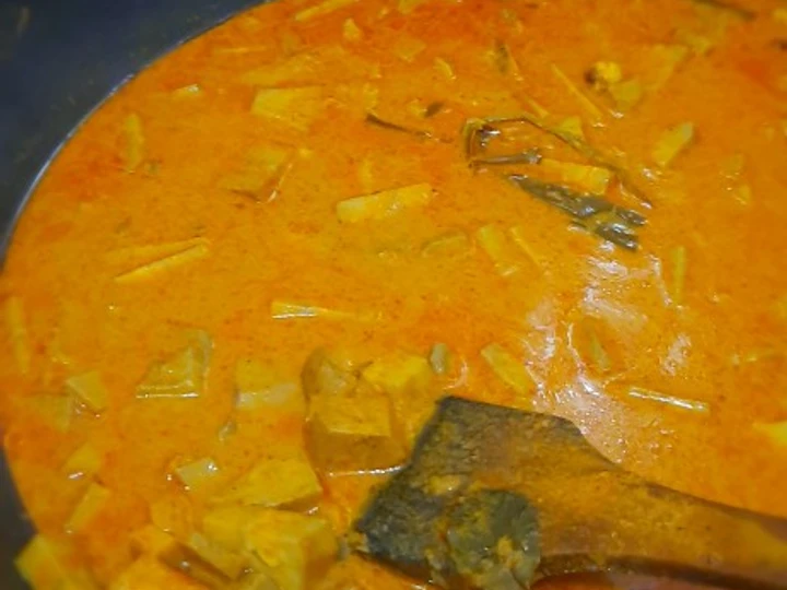 Langkah Mudah untuk Membuat Resep Gulai cubadak (nangka muda) dan kikil yang Sempurna