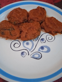 Una foto de Tortitas de espinaca con machaca (carne seca)
