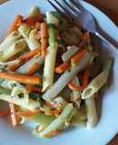 Pasta con vegetales 🥣