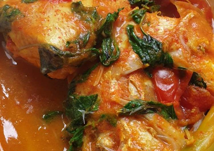 Cara mudah meracik Kakap Masak Kuning, Bisa Manjain Lidah