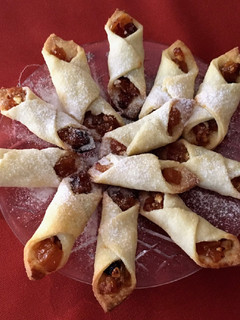Aszalt barackos mascarponés papucs recept fotója