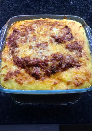 Une photo de Polenta sauce à la chipolata