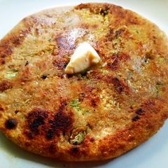 Gobhi paratha A picture of Gobhi paratha.