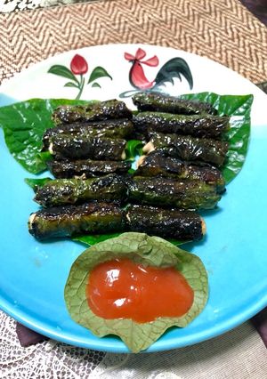 รูปของ ไก่ย่างใบชะพลู