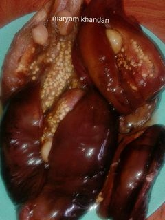 عکسی از دستور ترشی بادمجون