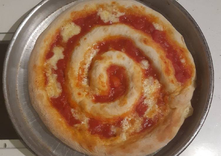 Pizza en espiral