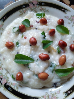 A picture of Curd Rice#creativerice.