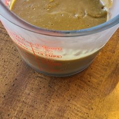 Bleu Cheese Vinaigrette Dressing A picture of Bleu Cheese Vinaigrette Dressing.
