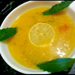 A picture of Lentil veg dalia/porridge.