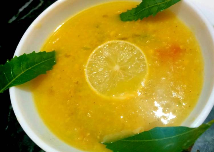 Recipe of Favorite Lentil veg dalia/porridge