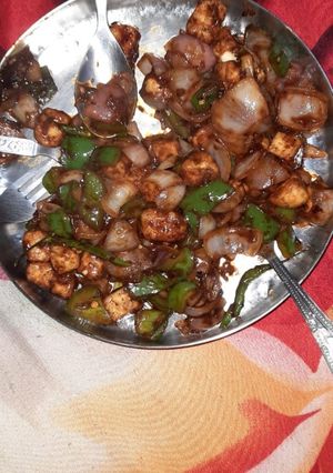 पनीर चिल्ली (Paneer chilli recipe in Hindi) रेसिपी मुख्य फोटो