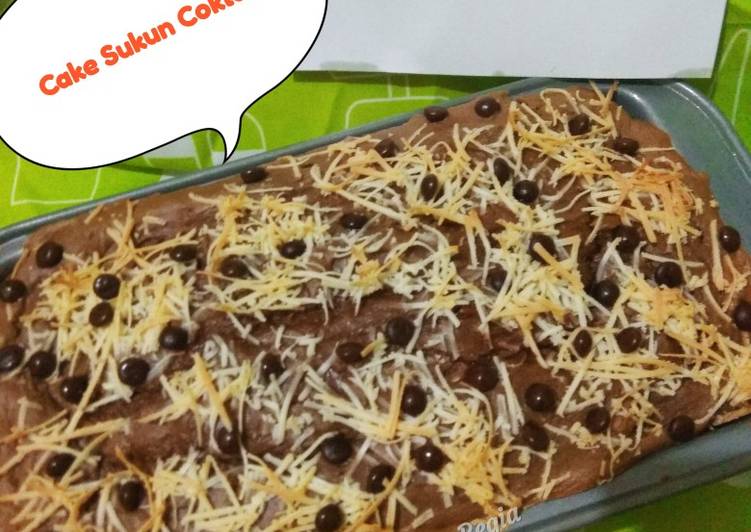 Cara termudah untuk Mudah AppetizingCake Sukun Coklat