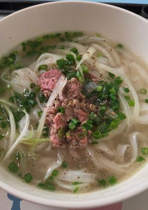 Hình của món Phở.
