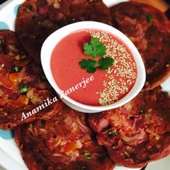 A picture of Turkish Beetroot/Pink Dip: 'Kiž Güzeli'.