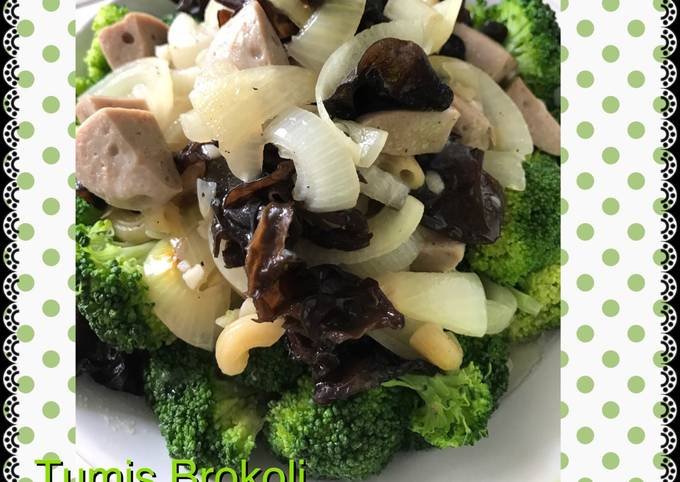 Tumis Brokoli Baso Sapi foto resep utama