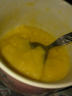Una foto de Crema de vainilla