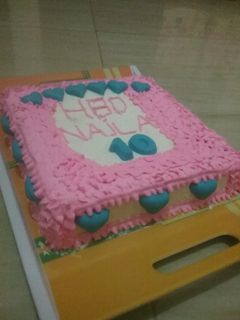 Foto resep Kue ulang tahun