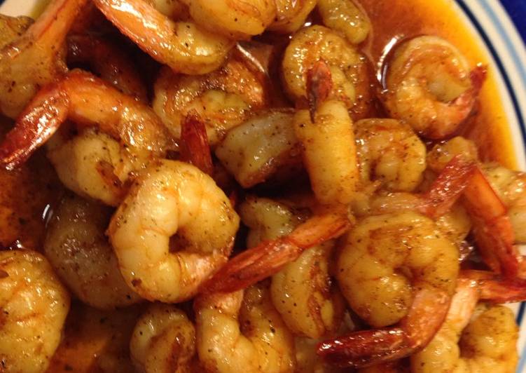 Steps to Make Homemade Sweet and spicy shrimp