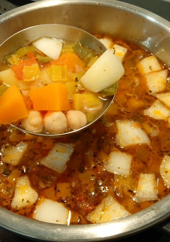 Una foto de Olla de garbanzos