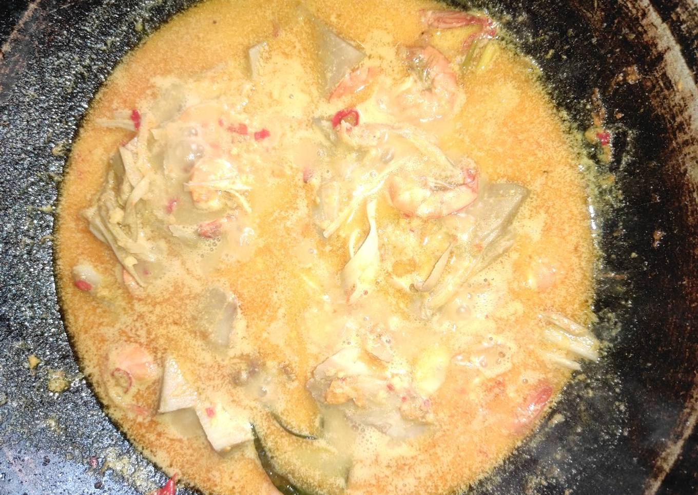 Lodeh nangka udang