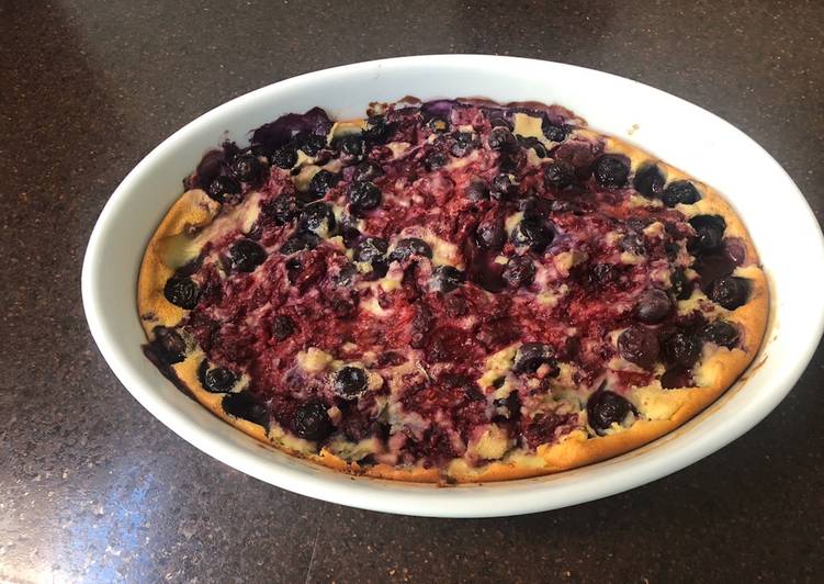 How to Prepare Tasteful Berries clafoutis