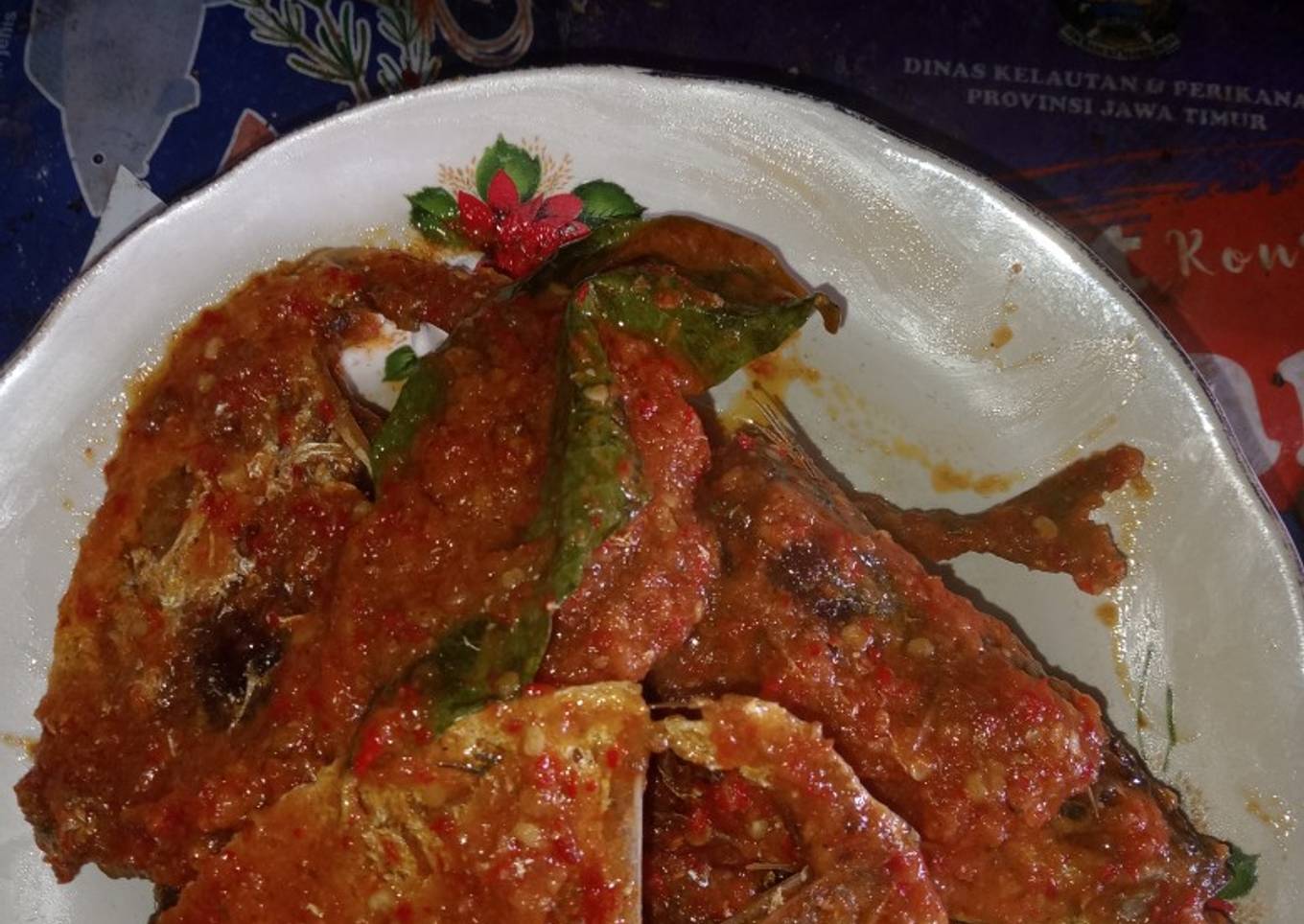 #2 Ikan laut sambal merah