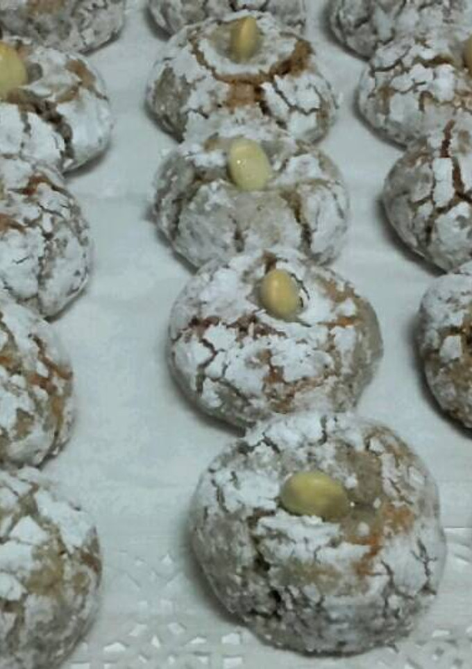 Una foto de Galletas típicas de Marruecos de almendras y coco