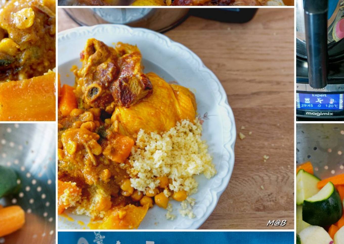 Couscous poulet/agneau au Cook Expert