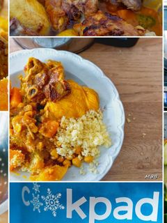 Une photo de Couscous poulet/agneau au Cook Expert