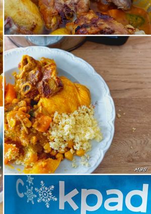 Une photo de Couscous poulet/agneau au Cook Expert