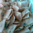 Salsa blanca de roquefort y verdeo