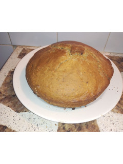 Una foto de Torta de maní y miel