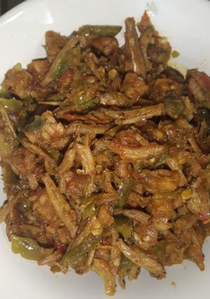 Foto resep Sambal teri rebus tempe