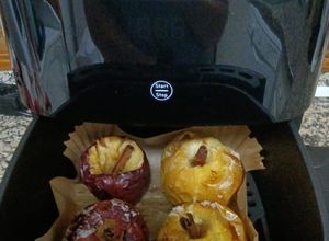 Foto de Maçã Assada na AirFryer