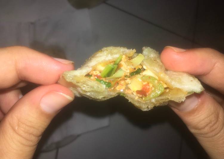 Cireng isi sayur pedas