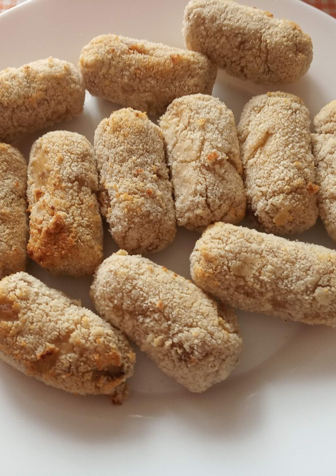 Una foto de Croquetas de pollo congeladas en Freidora de Aire