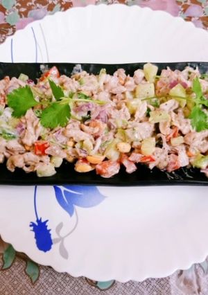 চিকেন স্যালাড (Chicken Salad recipe in bengali) রেসিপির প্রধান ছবি