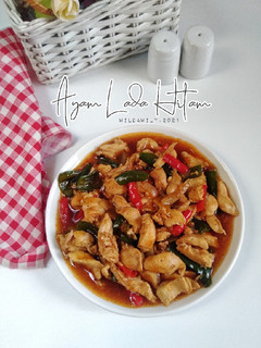 Foto resep Ayam Lada Hitam