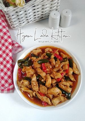 Foto resep Ayam Lada Hitam