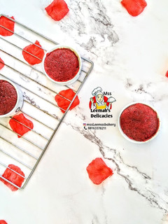 A picture of RVC (Red velvet cake).