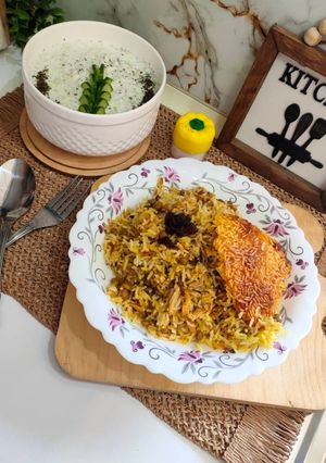عکسی از دستور عدس پلو