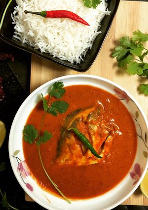 A picture of Goan Fish Curry.