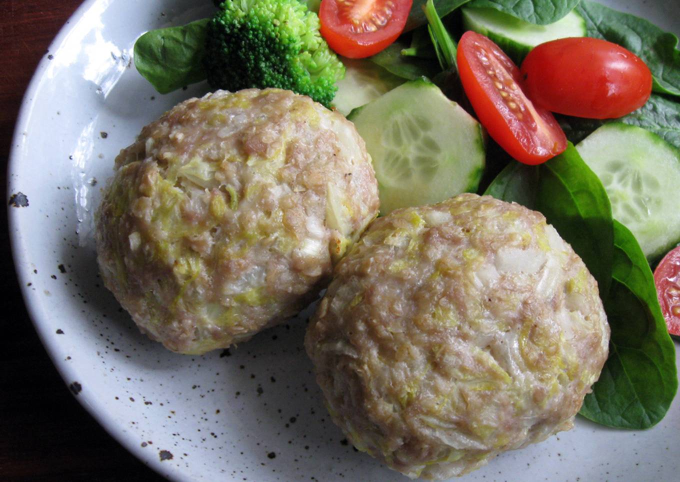 Oven-baked ‘Golubtsi’ Burgers